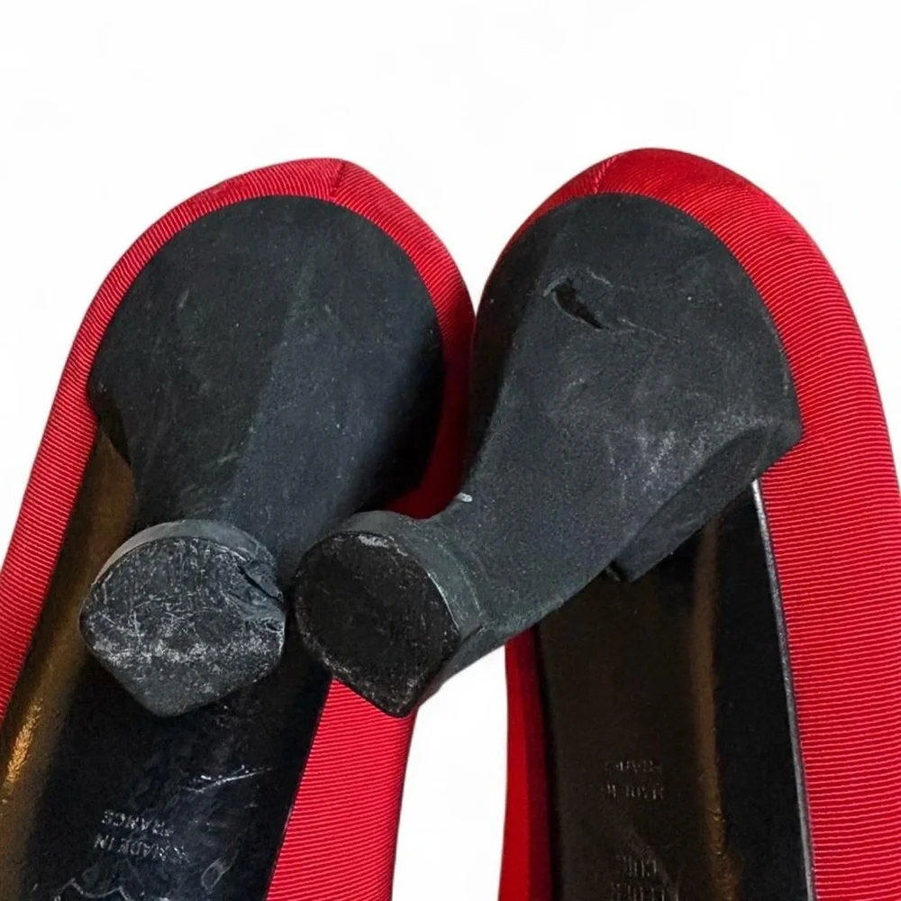 Vintage Karl Lagerfeld luxury line funky heels - Picture 6 of 6